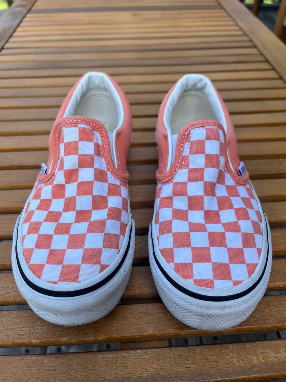 Orange Toddler Vans